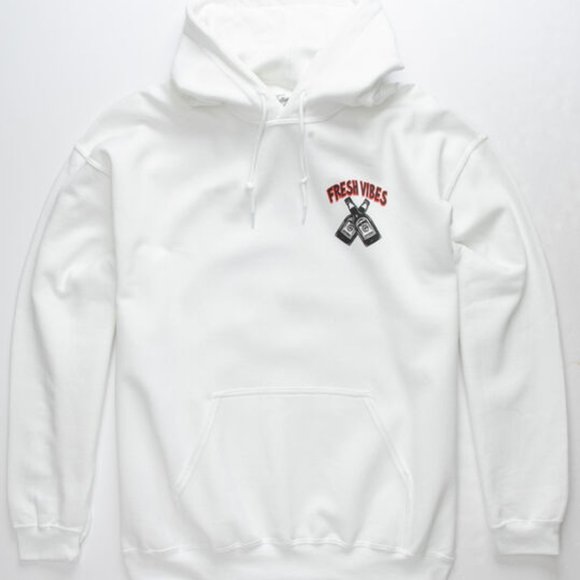 NEW FRESH VIBES BEHIND BARS MENS HOODIE - Picture 2 of 3